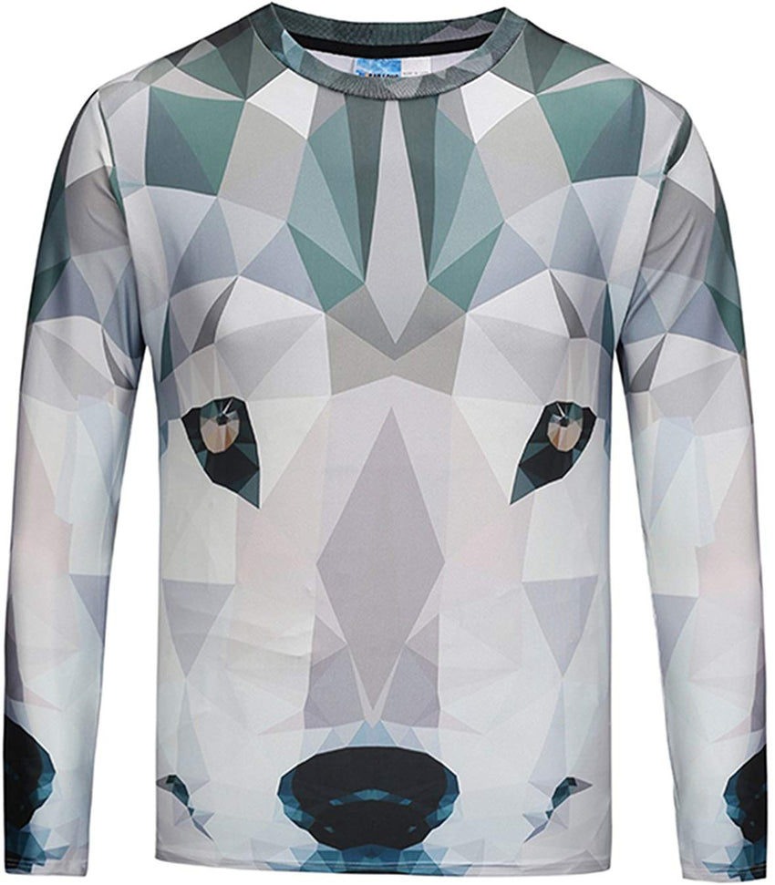 Unisex Casual Long Sleeve All Over Print T Shirt Ag006 07