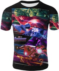 Mens 3D Avenger's Endgame Commemorate T Shirt Avstee33
