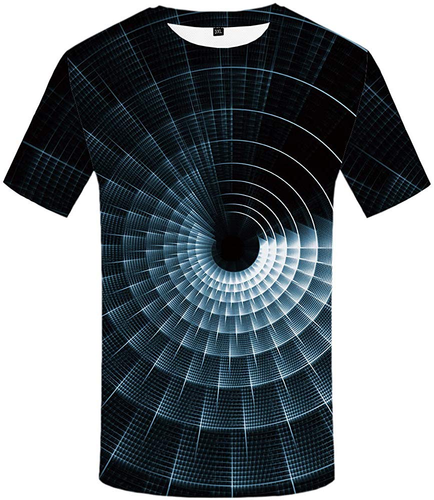 Unisex 3D Printing Graphics Wolf Shirt for Men Animal T Shirt Skull Shirts Space Station Tshirt