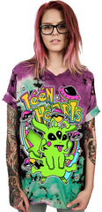 Street Style UFO Alien 3D Digital Print T Shirt Teen