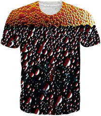 Unisex 3D Printed Pattern Short Sleeve T Sleeve Cool Graphic Tees Top Bubble