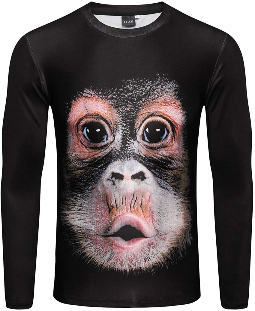 Unisex Casual Long Sleeve All Over Print T Shirt Ag006 21
