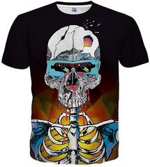 Unisex 3D Pattern Printed Casual Short Sleeve T Shirts Tees Multi color36