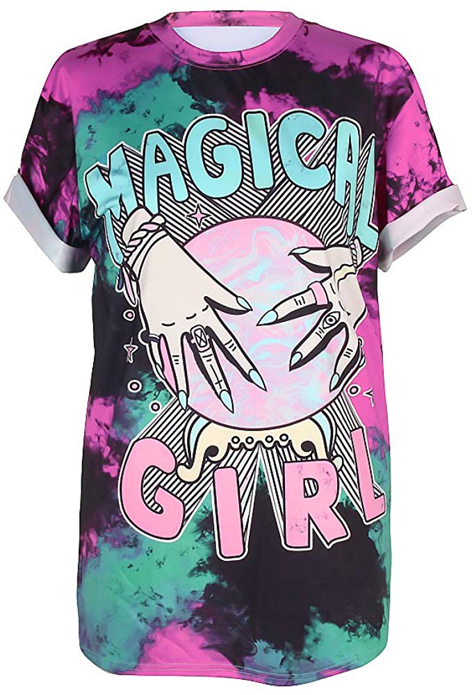 Street Style UFO Alien 3D Digital Print T Shirt 2 magical