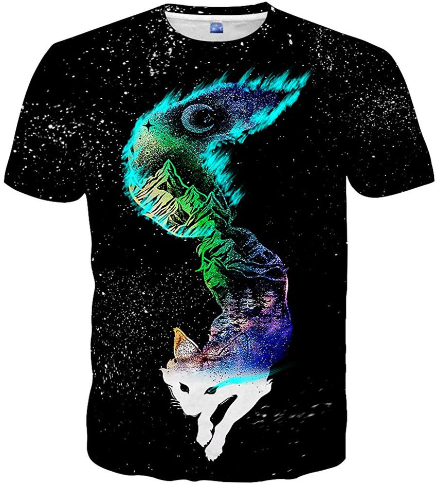 Mens Womens Graphic T Shirts Unisex 3D Printed Short Sleeve Shirts Tops Style 22