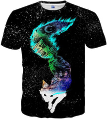 Mens Womens Graphic T Shirts Unisex 3D Printed Short Sleeve Shirts Tops Style 22