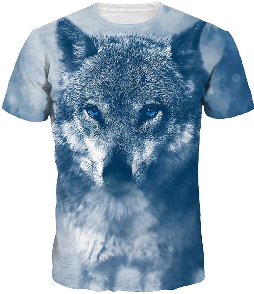 Unisex T Shirts Casual Fashion 3D Printed Short Sleeve Shirts Patten 15