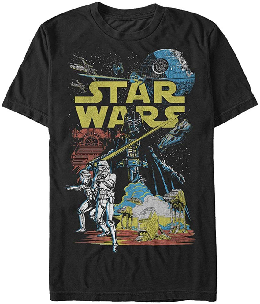Men's Rebel Classic Graphic T Shirt Black