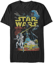 Men's Rebel Classic Graphic T Shirt Black