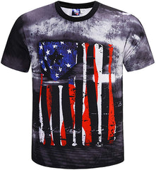 Unisex Casual 3D Funny Print Short Sleeve T Shirt Y1796 68