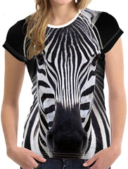 Summer T Shirt Women Casual Funny 3D Horse Crop Tops Girls Tees Tops Horse2
