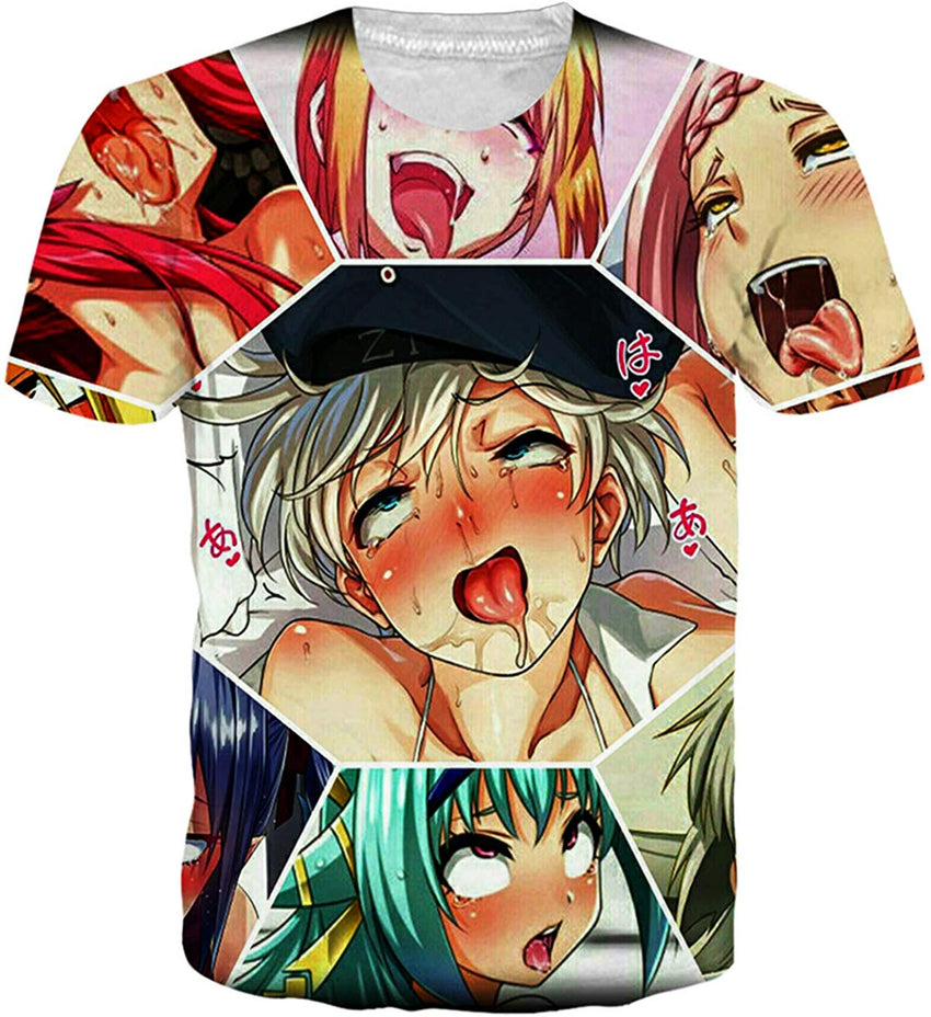 Mens T Shirts 3D Graphic Short Sleeve Tees Funny Printed Summer Tops A8