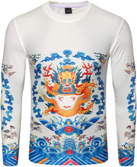 Unisex Casual Long Sleeve All Over Print T Shirt Ag006 19