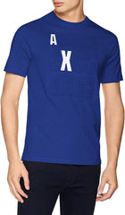 Men's Short Sleeve Crew Neck 3D Graphic T Shirt Marine