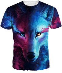 Unisex T Shirts Casual Fashion 3D Printed Short Sleeve Shirts Patten 3