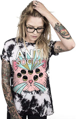 Women T Shirt Fashion Girls Punk Tee Tops 3D Printing Loose Short Sleeve Streetwear Hip Hop Tshirt Bam004