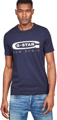 Mens Graphic 4 Slim T Shirt Blue (Sartho Blue 6067)