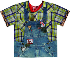 Men's Halloween 3D Photo Realistic Short Sleeve T Shirt Hillbilly