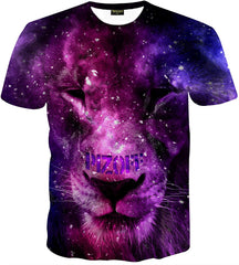 Unisex Collage Short Sleeve Crew Neck 3D Digital T Shirts Tees Al067 33