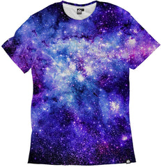 Men's Casual Short Sleeve Vibrant Tee Shirts Stardust