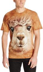 Big Face T shirt Alpaca Brown