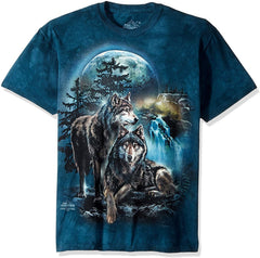 Men's Wolf Lookout T Shirt Nature