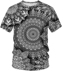 Men's Novelty T Shirt 3D Animal Patterns Short Sleeves s Printing 1