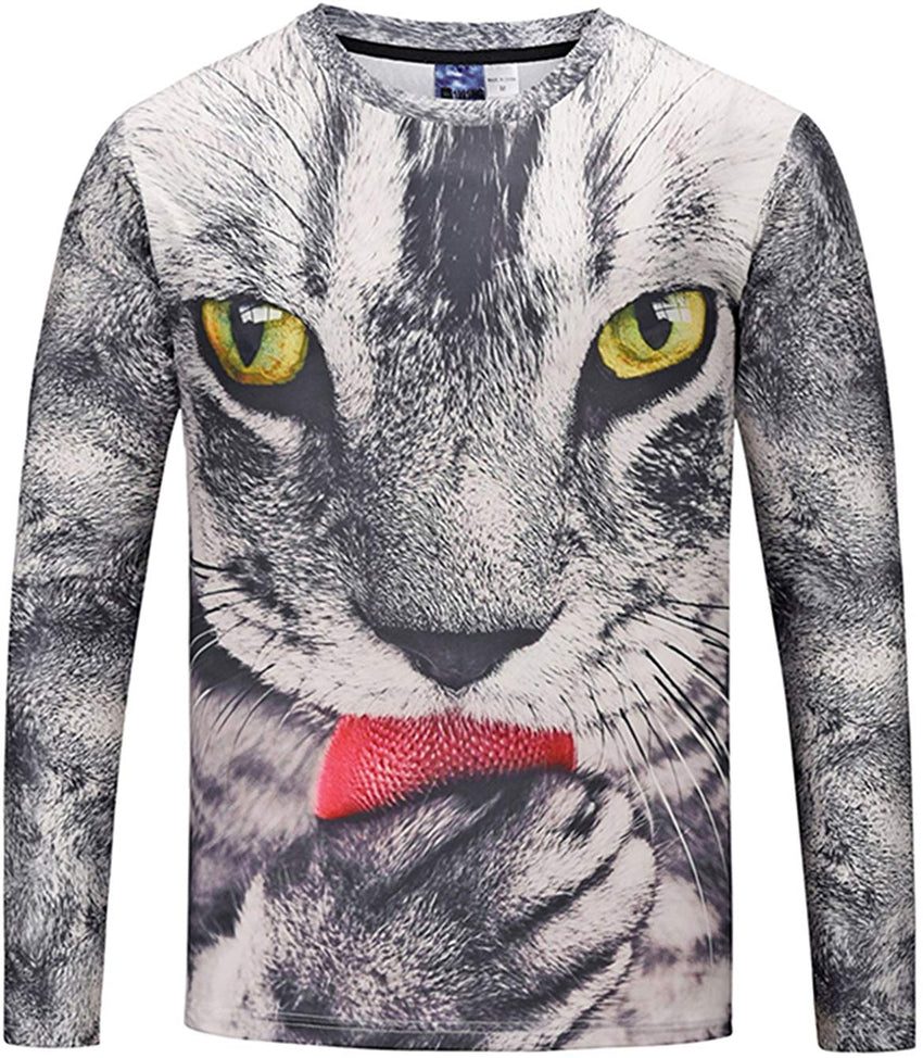 Unisex Casual Long Sleeve All Over Print T Shirt Ag006 15