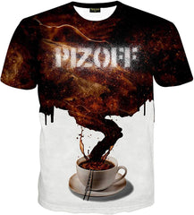 Unisex Collage Short Sleeve Crew Neck 3D Digital T Shirts Tees Al067 43