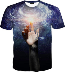 Unisex Collage Short Sleeve Crew Neck 3D Digital T Shirts Tees Al067 39