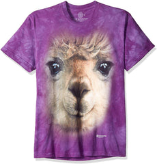 Big Face T shirt Alpaca Purple