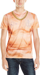 Men's Halloween 3D Photo Realistic Short Sleeve T Shirt Over the Hill