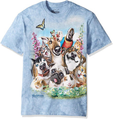 Men's Pet Selfie Blue