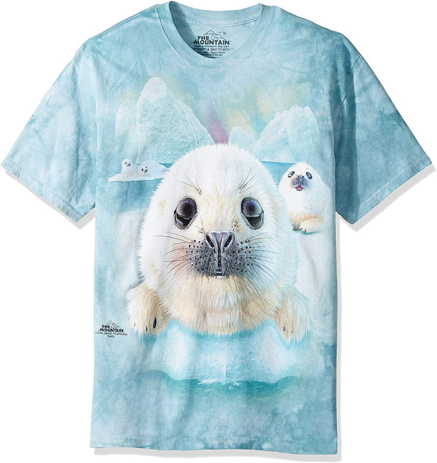 Men's Seal Pups T Shirt Teal