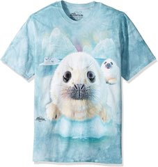 Men's Seal Pups T Shirt Teal