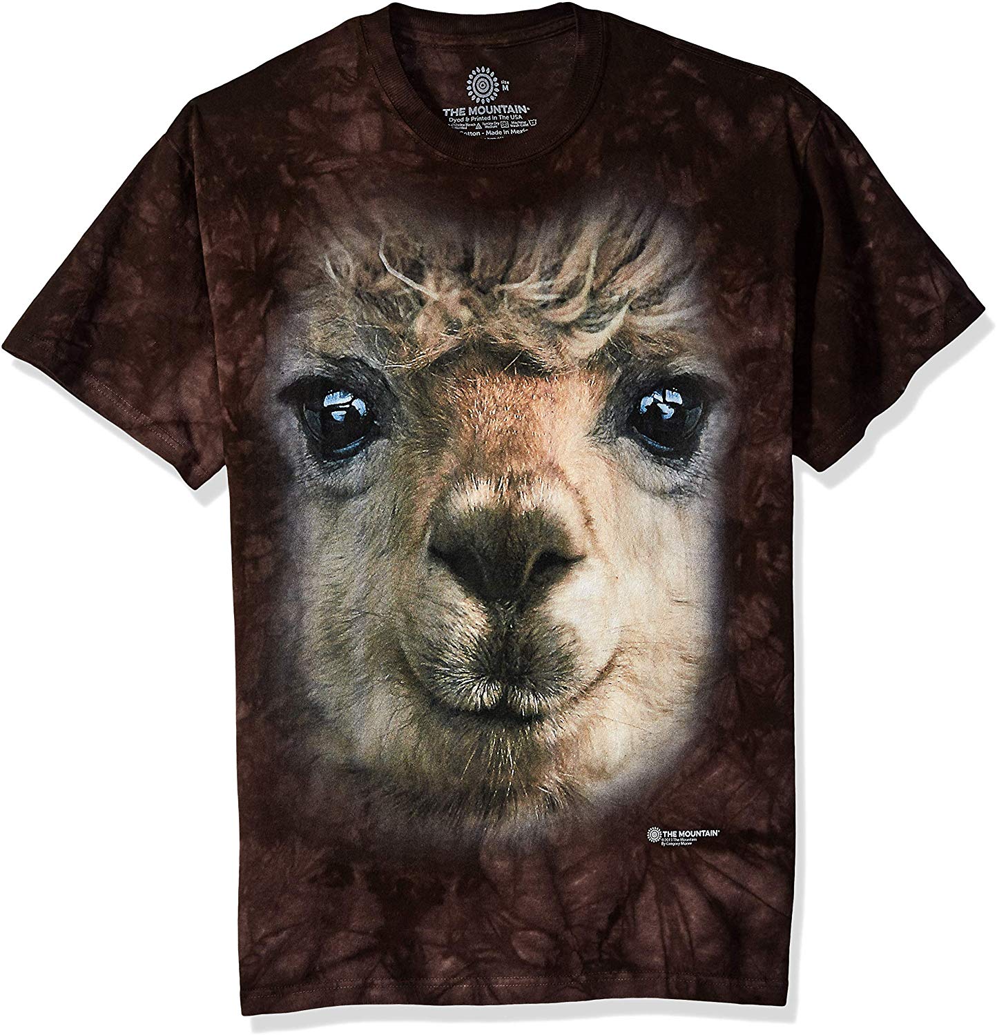 Big Face T shirt Alpaca Black