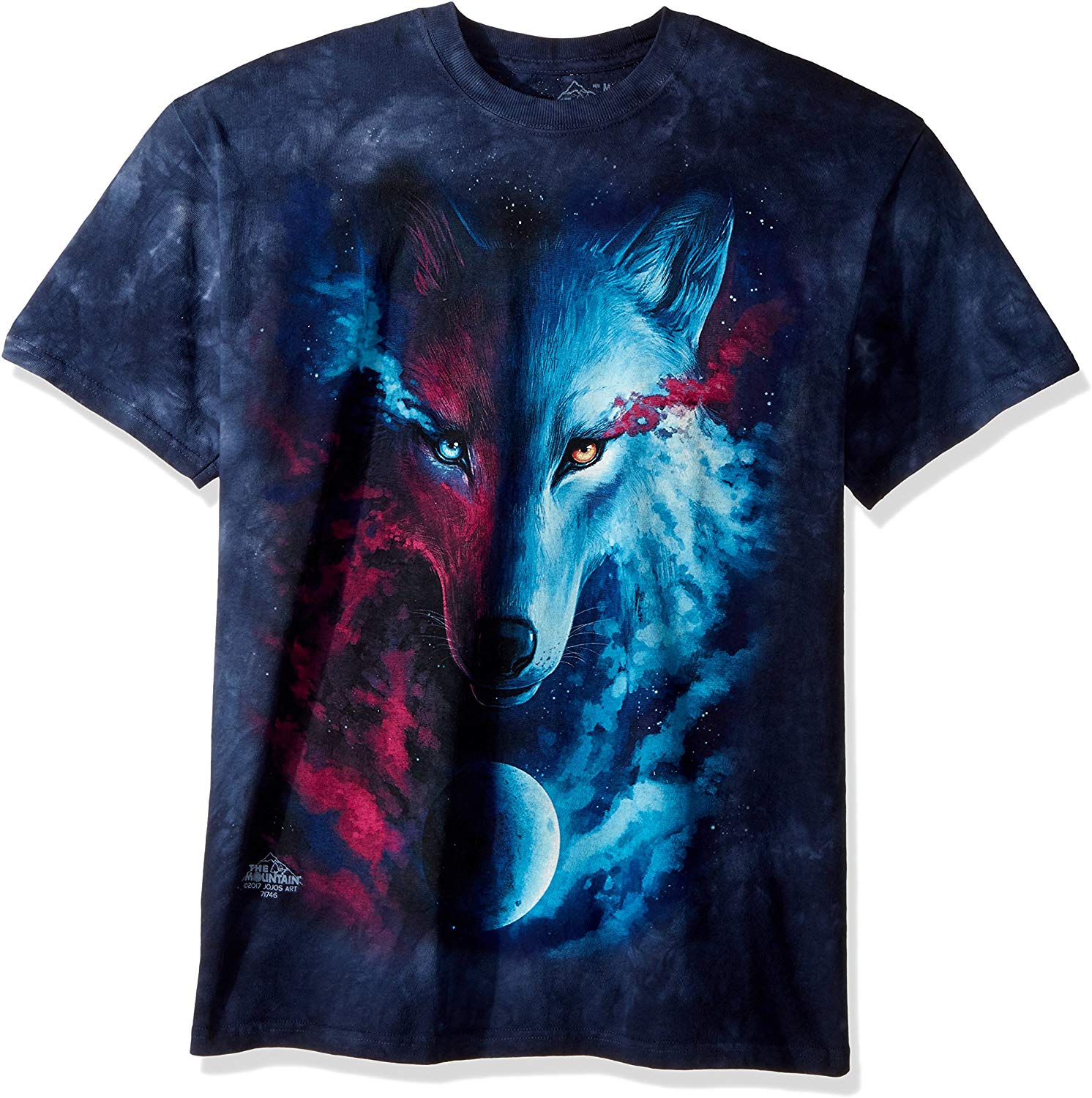 Where Light & Dark Meet T Shirt Blue Men