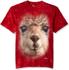 Big Face T shirt Alpaca Red