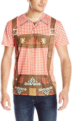 Men's 3D Photo Realistic Short Sleeve T Shirt Oktoberfest
