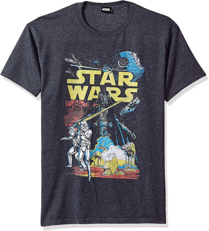 Men's Rebel Classic Graphic T Shirt Charcoal Heather
