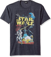 Men's Rebel Classic Graphic T Shirt Charcoal Heather