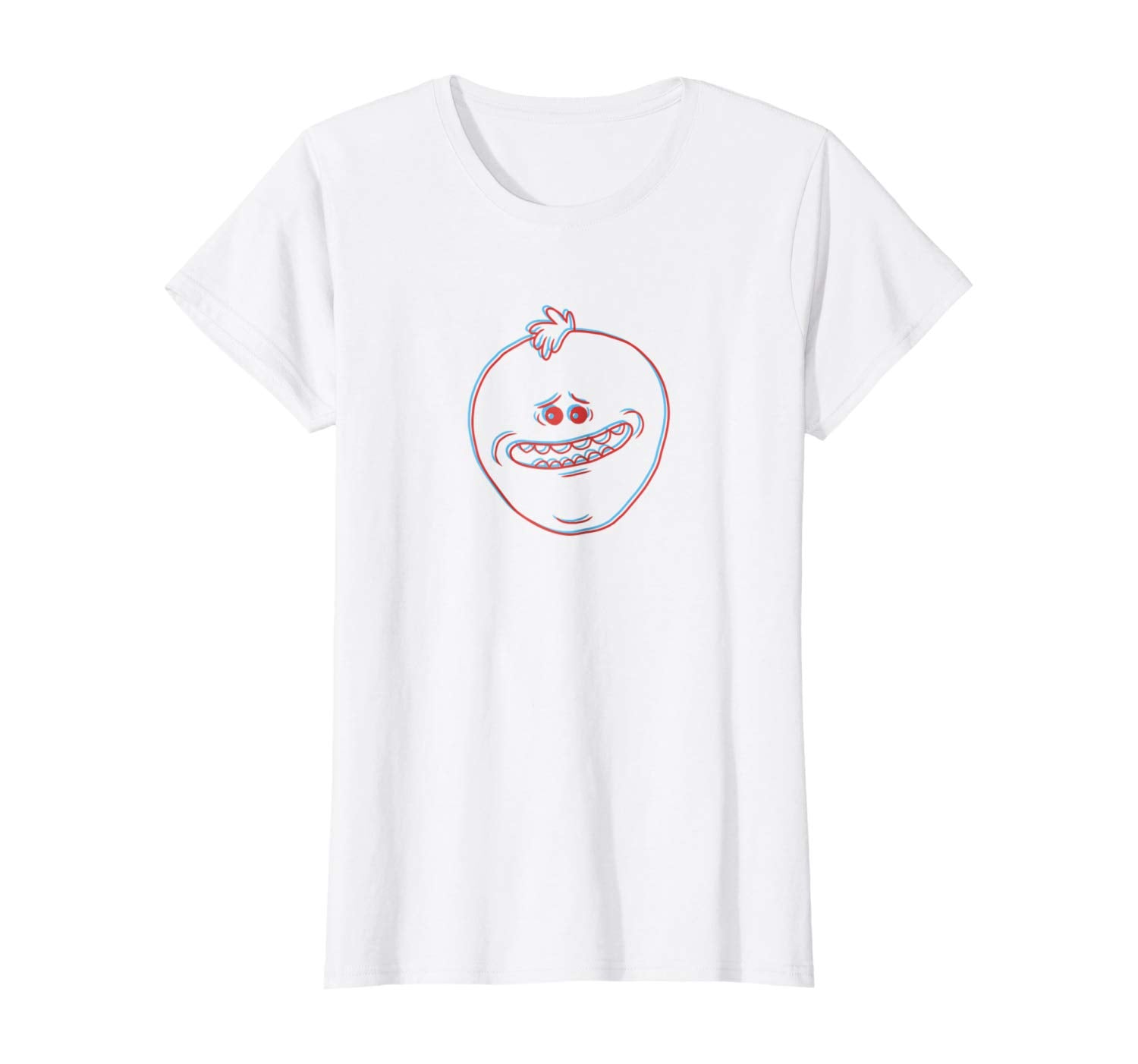 Unisex x Rick and Morty 3D Meeseeks T shirt White